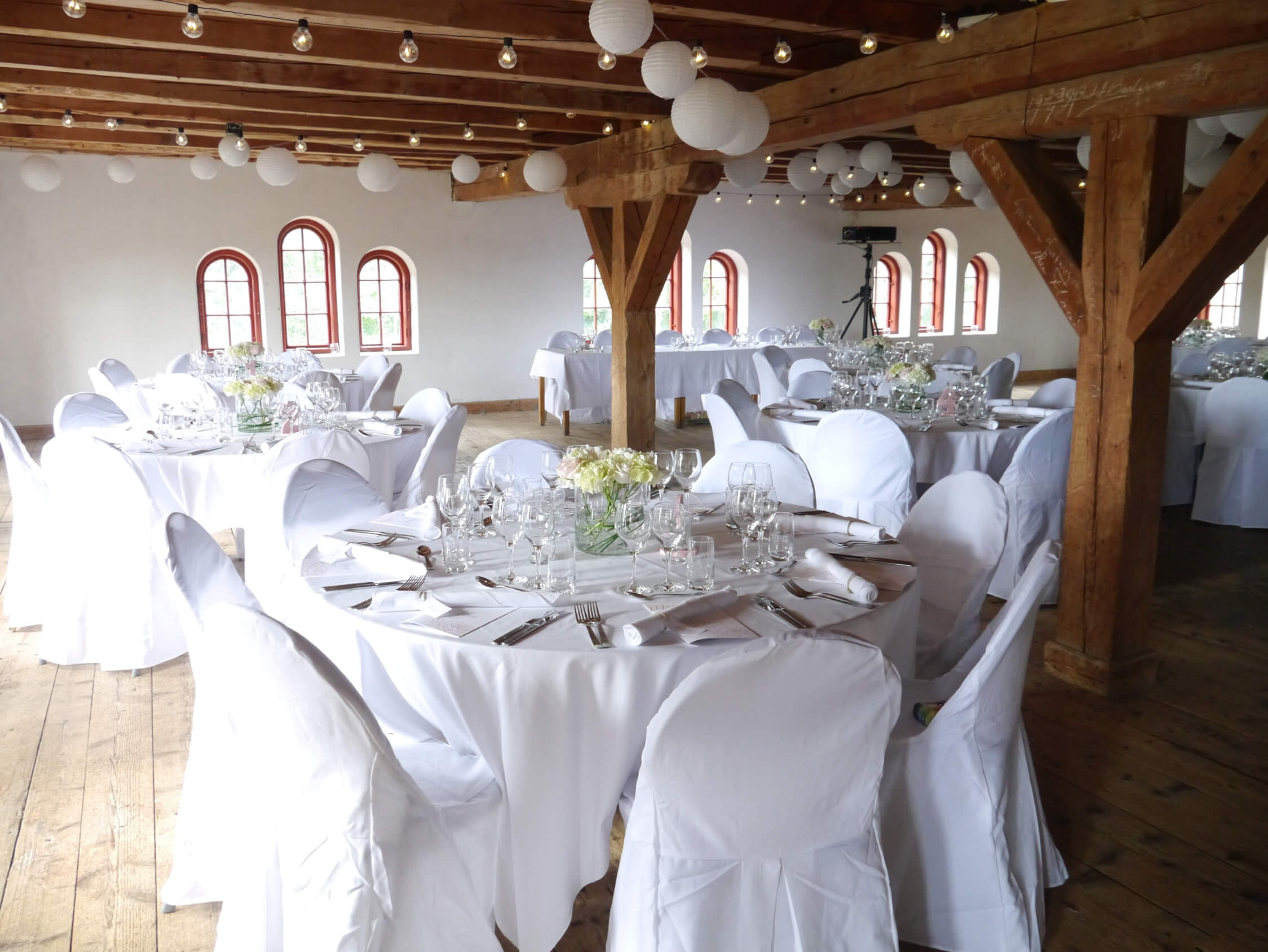 Magasinet på Bjärka-Säby är den perfekta festlokalen för bröllop och andra stora firanden