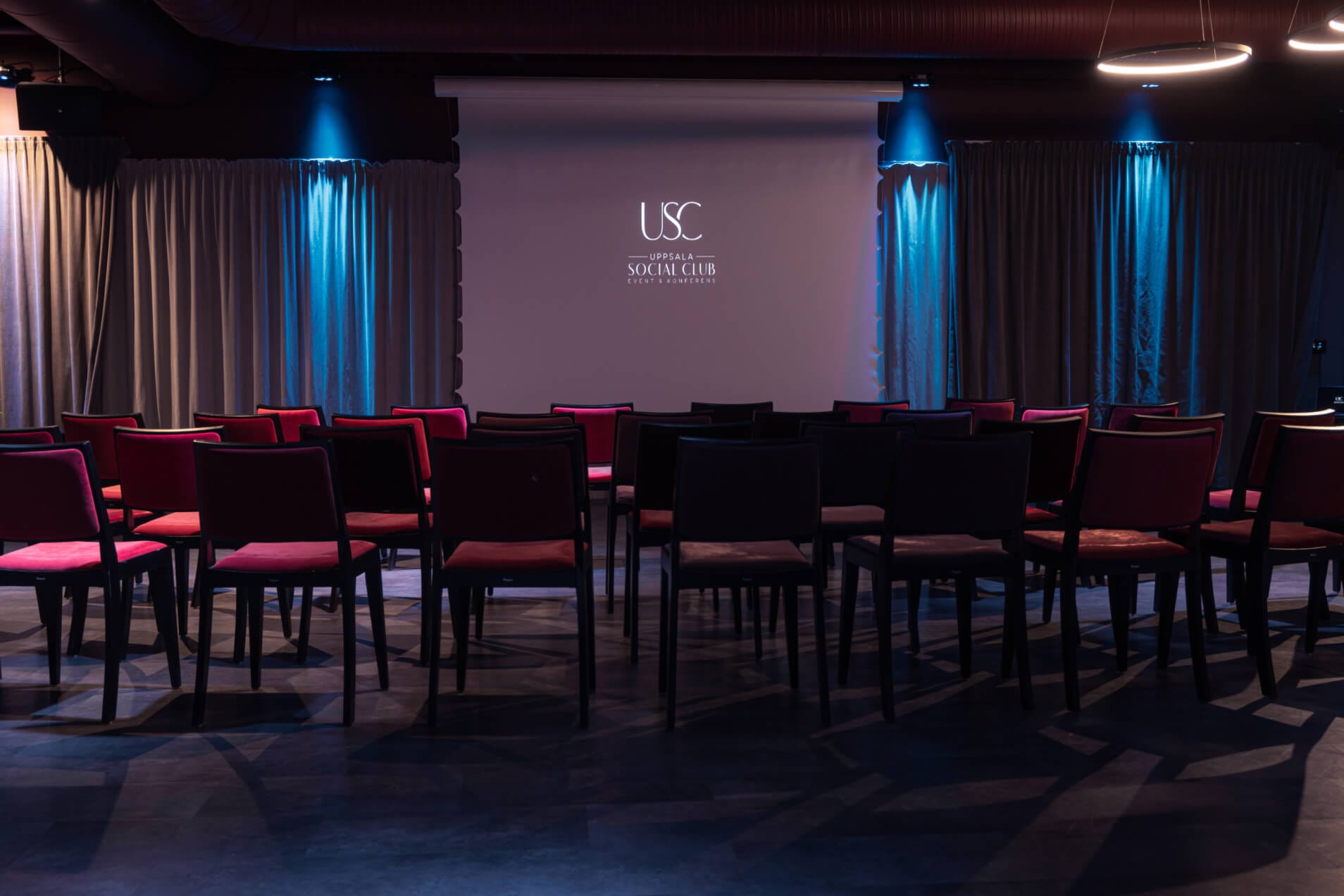 Uppsala Social Club i City är en nyrenoverad konferenslokal med modern teknik