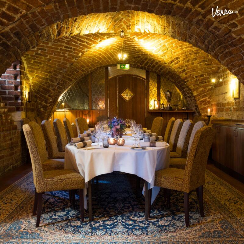Chambre séparée på Årstiderna i Kocksa Huset erbjuder elegant miljö för affärsmöten och privata luncher i Malmö.